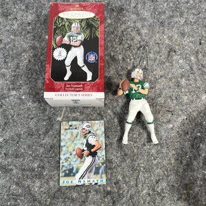1995 Hallmark Christmas Ornament Football Legends Joe Namath #12 New York Jets